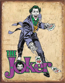 The Joker Metalen wandbord 31,5 x 40,5 cm.​