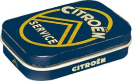 Citroen service.  Pillendoosje 4 x 6 x 1,6 cm.