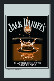 Jack Daniel's Drop By Drop .   Spiegel 22 x 32 cm.