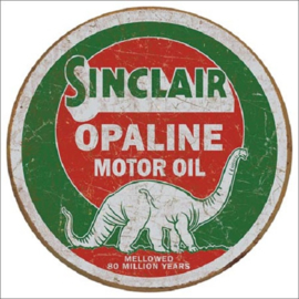 Sinclair Opaline Round ​Metalen wandbord Ø 30 cm.