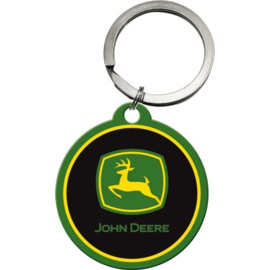 John Deere Logo Sleutelhanger.
