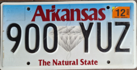 Arkansas license Plate
