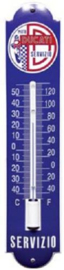 Ducati Servizio 2 blauw Thermometer 6,5 x 30 cm