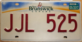 New Brunswick Originele Canadese license plate (Kentekenplaat).