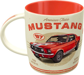 Ford Mustang GT 1967 Red​. Koffiebeker.