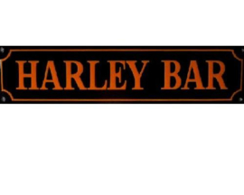 Harley Bar Emaille  bordje.