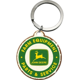 John Deere - Parts & Service.  Sleutelhanger.
