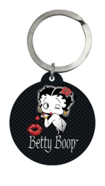 Betty Boop Kiss Sleutelhanger Ø 4 cm.
