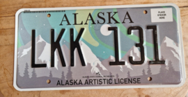 Alaska Originele License Plate