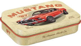 Ford Mustang GT1967 Red.  Pepermunt doosje .