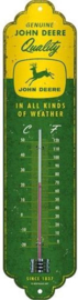 John Deere - In all kinds of weather Thermometer