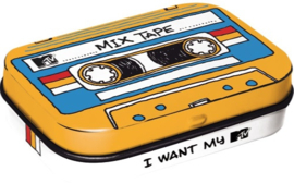 MTV Mix Tape.  Mintboxje 4 x 6 x 1,6 cm.