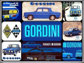 Renault 8 Gordini Magneet set.