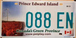 Prince Edward Island Originele Canadese license plate (Kentekenplaat).
