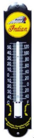 Indian Zwart Thermometer 6,5 x 30 cm.