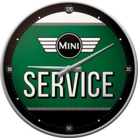 Mini Service Wandklok 31 cm.