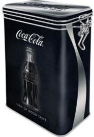 Coca Cola Sign Of Good Taste Bewaarblik. met beugelsluiting