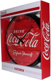 Coca Cola Refresh Yourself  Wandklok 31 cm