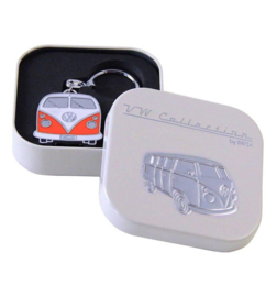 VW T1 Sleutelhanger Oranje Rood