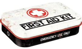 Pepermunt doosje First Aid Kit.