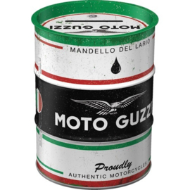 Moto Guzzi / Italian Motorcycle Oil​.  Spaarpot oilbarrel​.