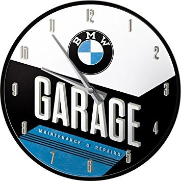 BMW Garage Wandklok 31 cm.