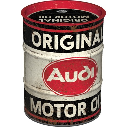 Audi - Original Motor Oil Money Box Oil Barrel