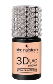 abc nailstore 3DLac elastic, sweet mandarin #133, 8 ml