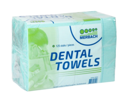 Merbach Dental Towels Groen 44 x 32 cm 125 st