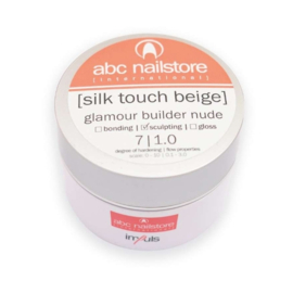 abc nailstore Glamour Builder "silk touch beige" sculpting gel, nude, 15g