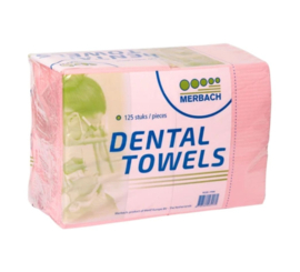 Merbach Dental Towels Roze 44 x 32 cm 125 st