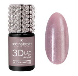 abc nailstore 3DLAC elastic purple carnation glam #124, 8 ml