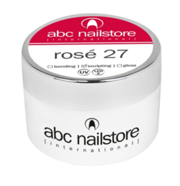 abc nailstore modelleergel 27 rosé, 15 g