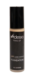 Adessa MAKE-UP 24H water resistent FOUNDATION "ALMOND", 30ml