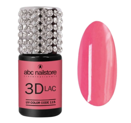 abc nailstore 3DLAC elastic pink patty #115, 8 ml