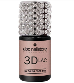abc nailstore 3DLAC elastic fairy brown #107, 8 ml