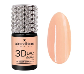 abc nailstore 3DLac elastic, sweet mandarin #133, 8 ml