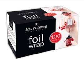 abc nailstore Foil Wrap, 100 stk