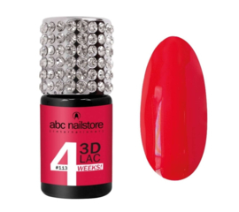abc nailstore 3DLac 4WEEKS, raspberry cake #113, 7ml