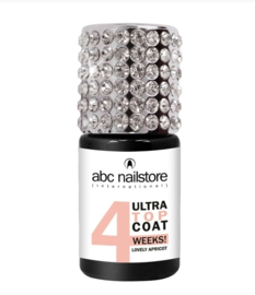 abc nailstore 3DLAC 4WEEKS Ultra Top Coat "lovely apricot", 8ml