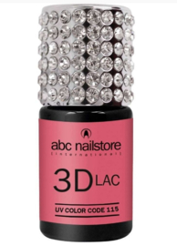 abc nailstore 3DLAC elastic pink patty #115, 8 ml