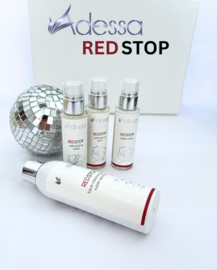 Adessa RED STOP, 4-delige COMPLETE set, verzorgingsset voor een gezonde huid
