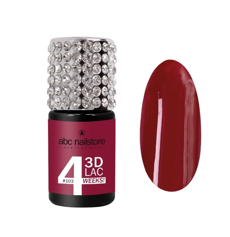 abc nailstore 3DLAC 4WEEKS, berry punch #103, 8 ml