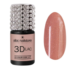 abc nailstore 3DLAC elastic fairy brown #107, 8 ml