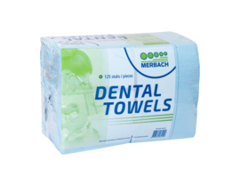 Merbach Dental Towels Blauw  44 x 32 cm 125 st