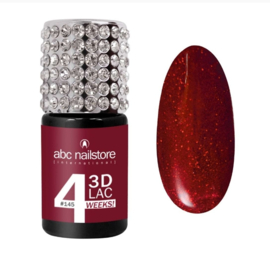 abc nailstore 3DLac 4WEEKS, bossy red #145, 8 ml