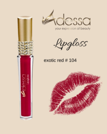 Adessa lipgloss #104 exotic red