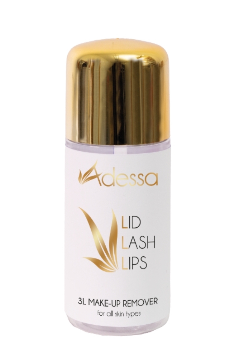 Adessa 3L Make-up Remover - for LID, LASH & LIPS, 100ml