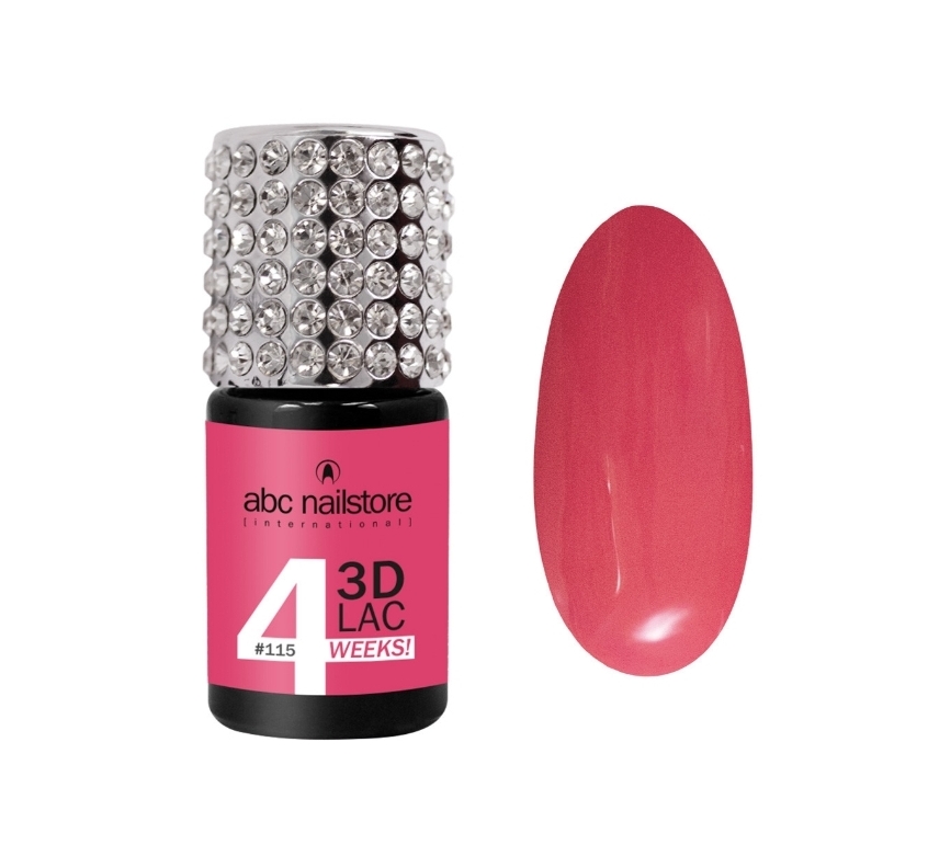 abc nailstore 3DLAC 4WEEKS pink patty #115, 8 ml