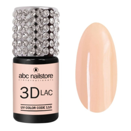 abc nailstore 3DLAC elastic nude cream #110, 8 ml